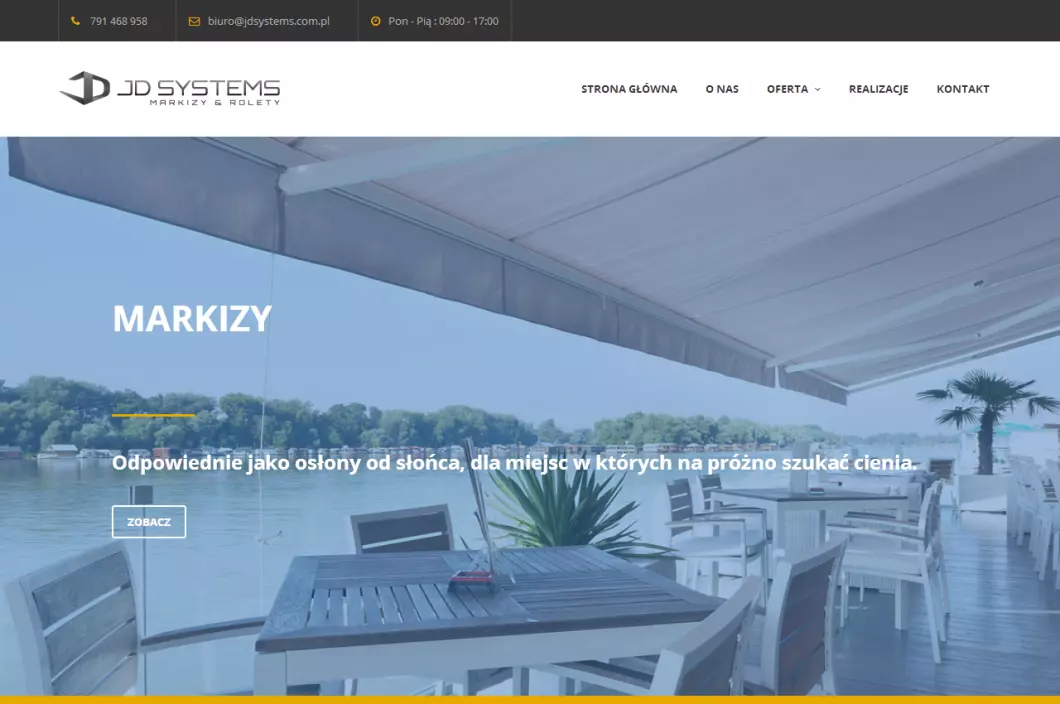 Rolety, żaluzje, markizy, plisy, moskitiery - JD Systems Poznań